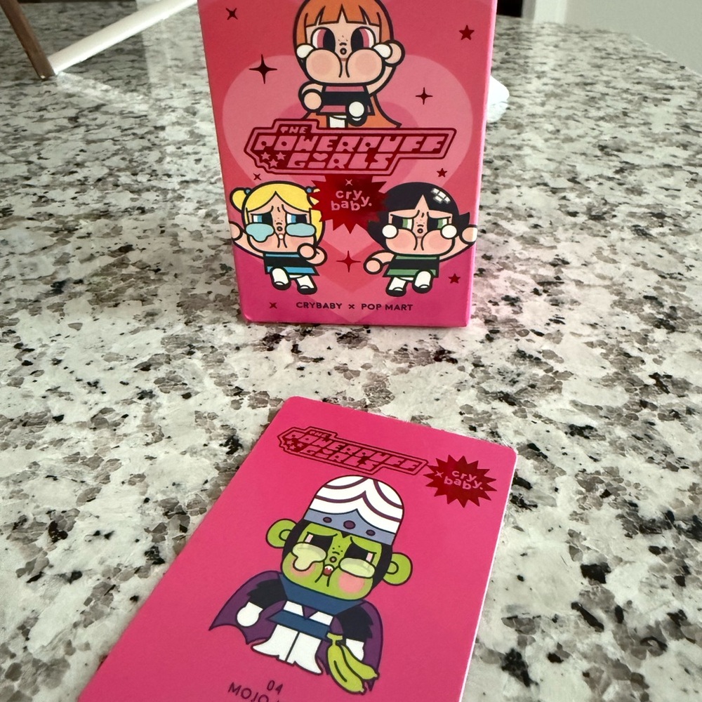 Crybaby x Pop Mart Pink Collectible Set